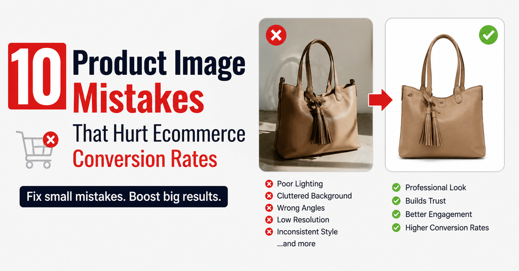 10 Product Image Mistakes That Hurt Ecommerce Conversion Rates - Cover Image
